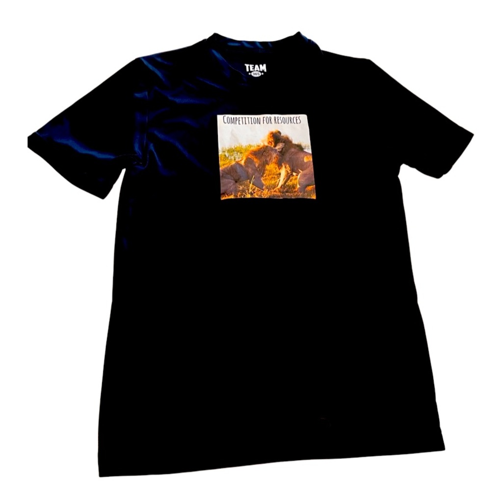Youth Team 365 dry fit T-shirt lion competition for resources graphic size 10 12